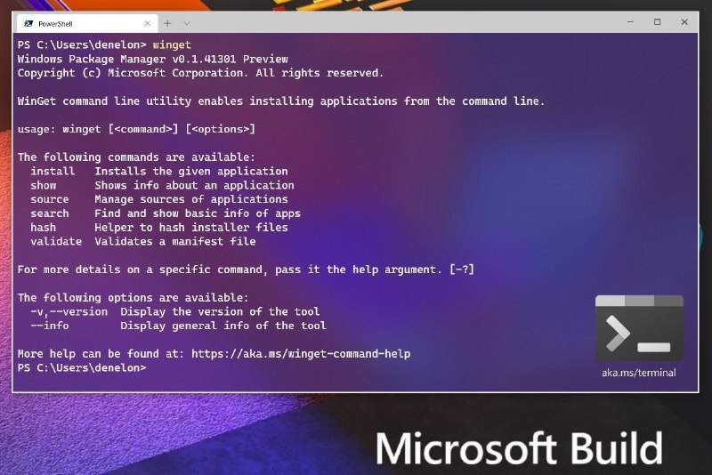 #WindowsWindows Package Manager微软在 Microsoft Build 上发布了Windows 的包管理器，即刻就可以使用