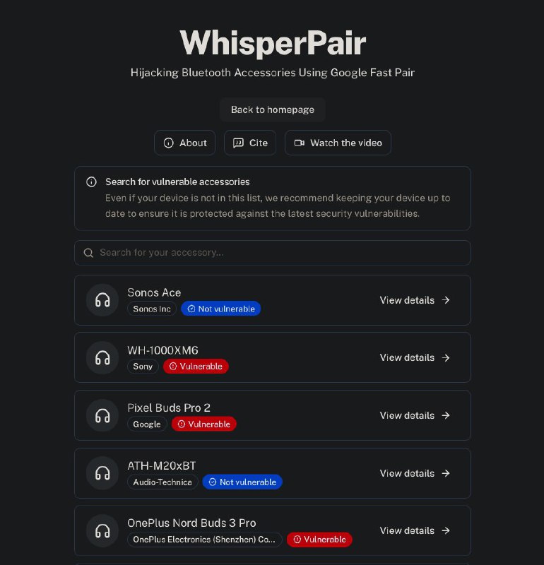 最近有一个和蓝牙耳机相关的漏洞，周末有时间仔细看了一下比想象的还严重点