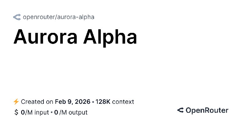 Aurora Alpha