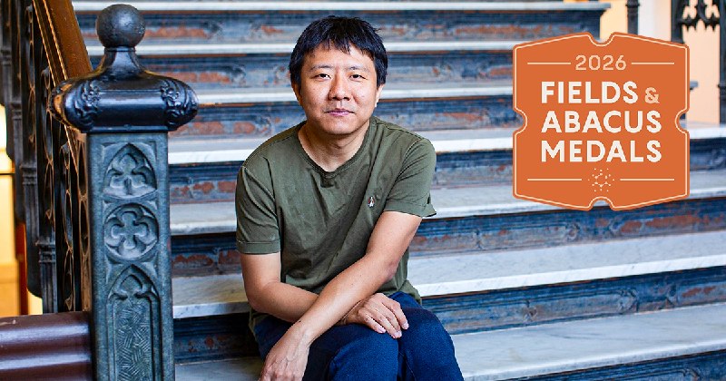 Yu Deng Wins the Fields Medal 2026 for His Work on the Random Data Problem | Quanta Magazine