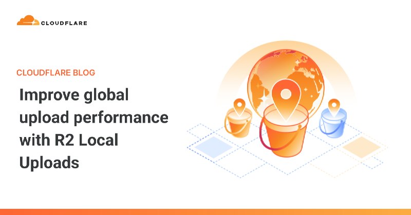 Improve global upload performance with R2 Local Uploads