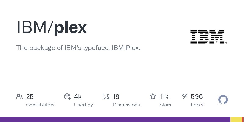 Release @ibm/ibm-plex-sans-sc@1.1.0 · IBM/plex