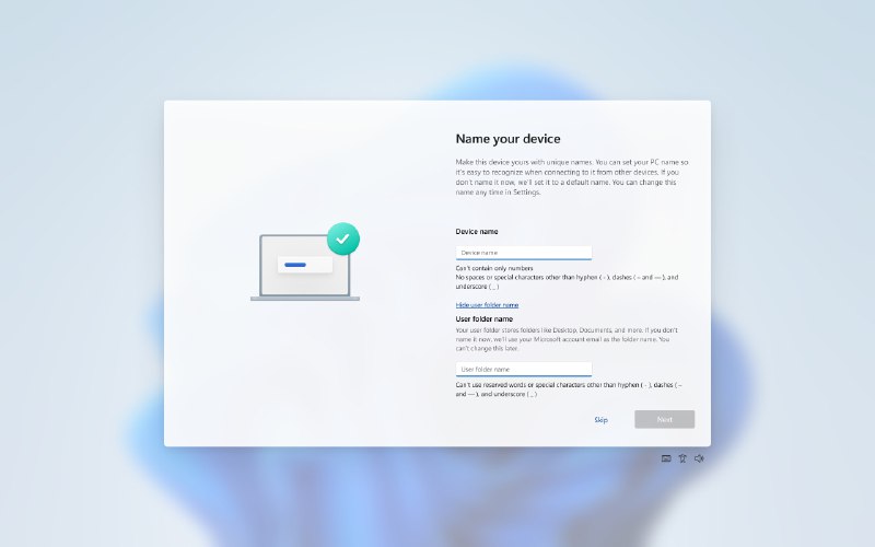 📱 Windows 11 预览版更新：安装过程可自定义用户文件夹名称微软近日发布了 Windows 11 Insider Preview Build 26300.8068