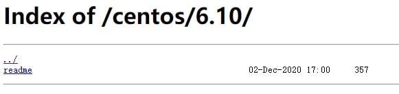2020.12.02, 整个 CentOS 6 的镜像都被撤掉了2020.12.02, 整个 CentOS 6 的镜像都被撤掉了
