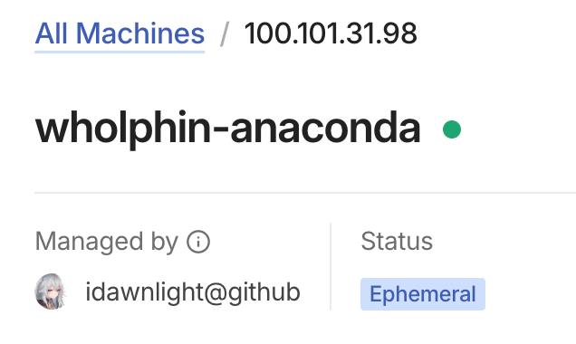 TIL: 可以通过 WebSocket 连接到 Tailscale